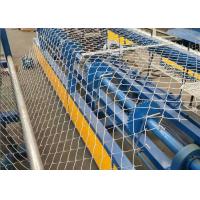 China Low Noise Chain Link Fence Weaving Machine High Working Efficiency for sale