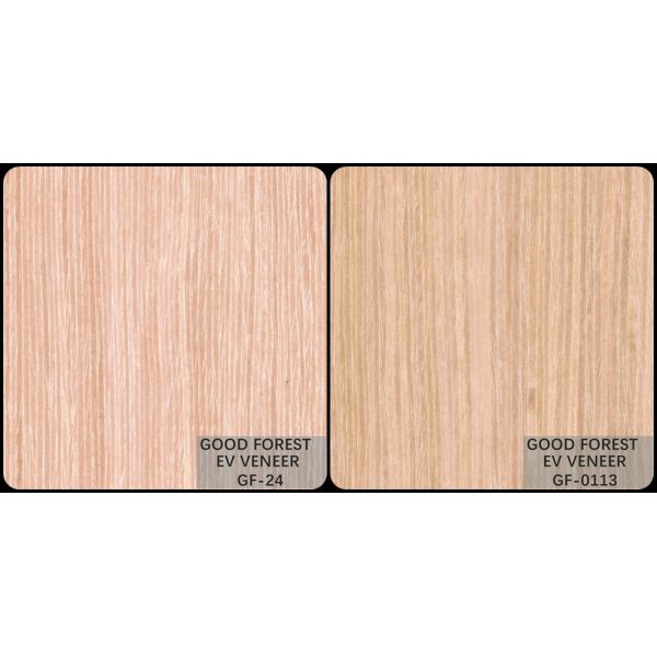 Fancy Composite Engineered Wood Veneer Reconstituted Apricot Straight Grain