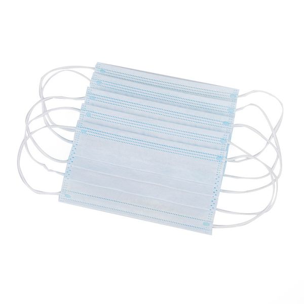 Disposable CE BFE 99.9% Breathable 3 Layer Face Mask