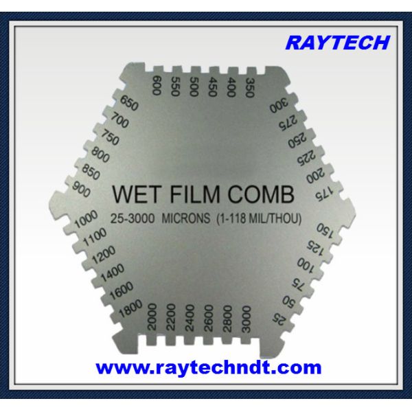 25-3000um Wet Film Thickness Gauge Comb Type, Paint Coating Thickness Tester Meter Gage