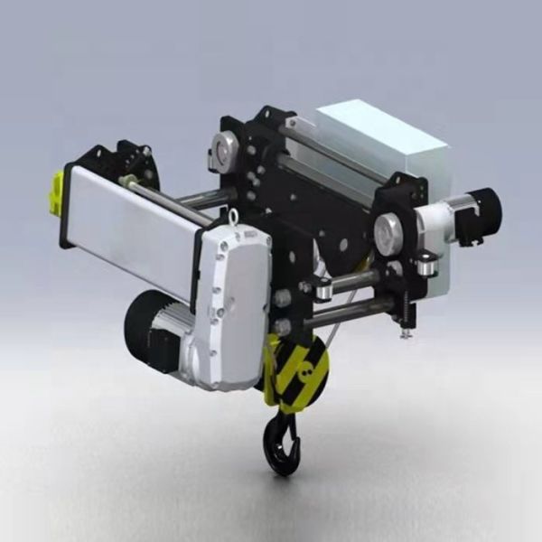 European Wire Rope Electric Crane Hoist 5 Ton 30m Pulley With Motorized Trolley