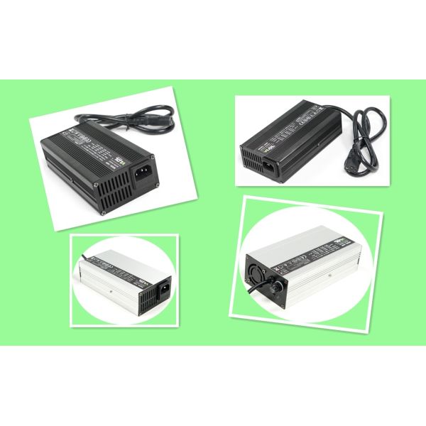 Automatic 48 Volt Ebike Charger For 10 ~ 20Ah LiFePO4 Battery Powered Electric Bike