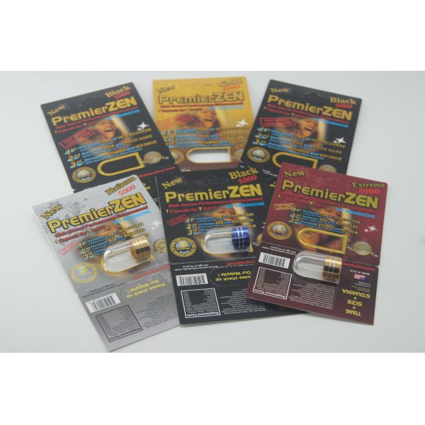 Waterproof Plastic Blister Packaging Rhino 7 5000 Male Enhancement Sexual Pill