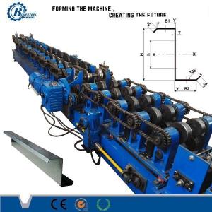 China Galvanized Steel C Z Purlin Cold Roll Forming Equipment For Building Material on sale