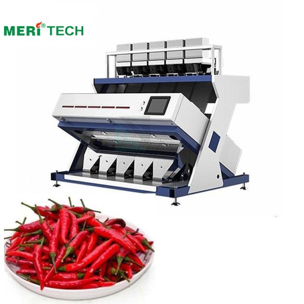 Customize Dry Red Pepper Sorting Machine 5400 Pixel CCD Sensor