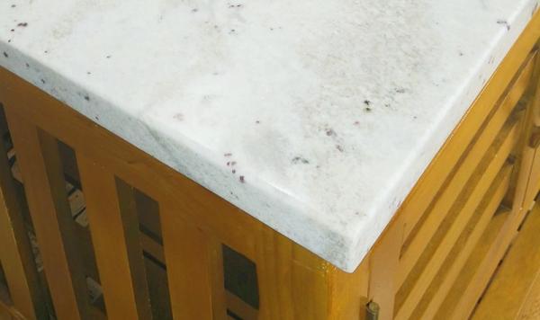 Household / Hotel Man Made Quartz Countertops , Popular Quartz Bathroom Worktops