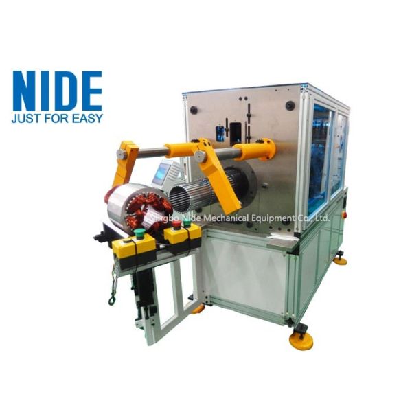 Horizontal Malfunction Alarm Coil Insertion Machine For Insert Coil And Wedge