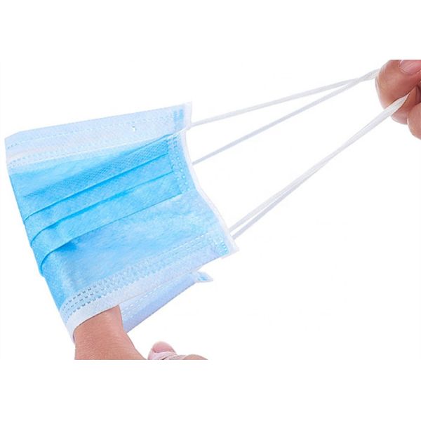 Anti Virus Disposable Medical Mask High Fluid And Respiratory Protection