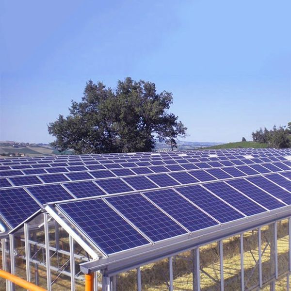 Sustainable Steel On Off Grid Greenhouse Solar System