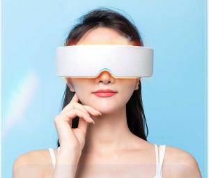 China Foldable Cordless Electric Eye Mask Heating Pad Anti Puffiness on sale