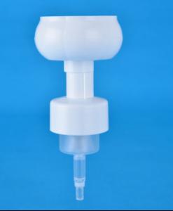  43-410 Flower Shape Foam Dispenser Pump For Shampoo Conditioner 0.8CC 1.5CC Manufactures