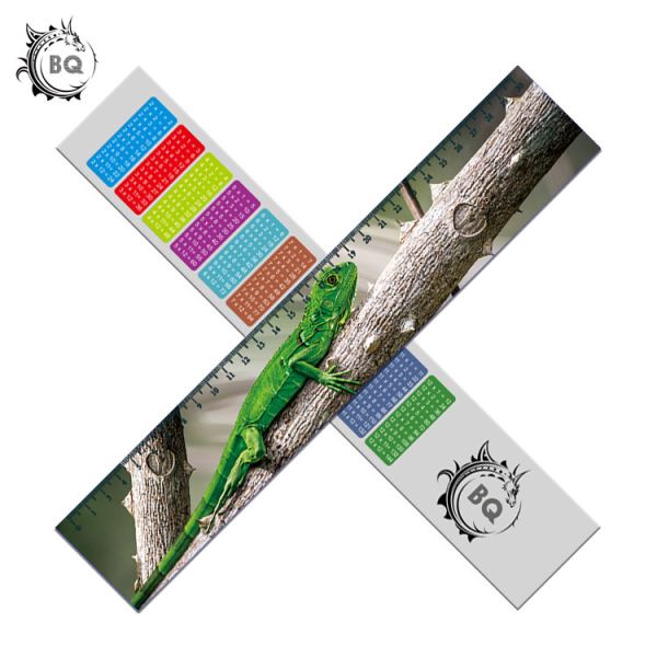 High Definition Motion 3D Lenticular Ruler Animal Design For Students