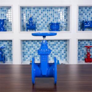  PN10 PN16 Soft Seal Gate Valve GGG40 Cast Iron F4 Gate Valve Water Gas Oil Manufactures