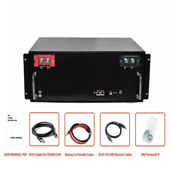 Prismatic 51.2v 200ah 48v 100ah Lifepo4 Battery Pack Cell For Solar Storage