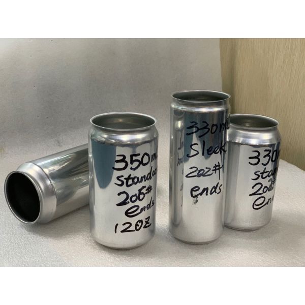 B64 Ends Bpani Printed 16oz SGS Aluminium Drink Cans