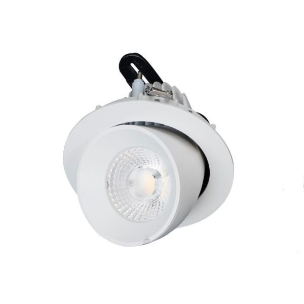 25W 35W 50W 60 Degree Adjustable LED Down Light Rotational Gimbal Aluminum Warm White