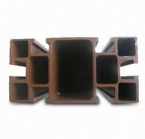  Light / Dark Bronze Aluminum T6 6061 Profiles For Double / Side Hung Window Profile Manufactures