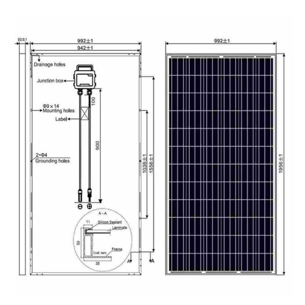 Zhiwang High quality homemade wholesale low price 300W solar panel complete kit for home