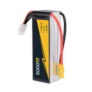  7.4V 2S 3s 4s 5000mah Rc Car Battery 60C Hard Case T Plug Rc Car Lithium Battery Manufactures