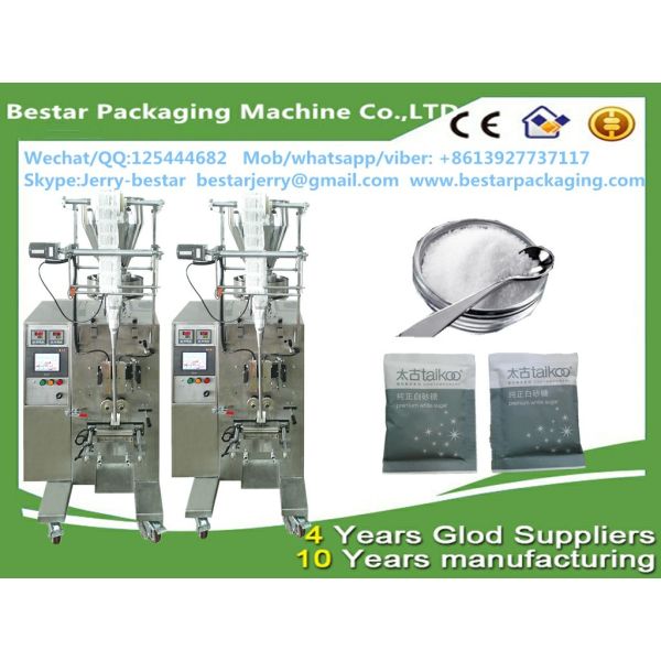 Fully Automatic Brown White Sugar Packaging Machine bestar packaging machine 1g 2g 5g 10g 20g 30g