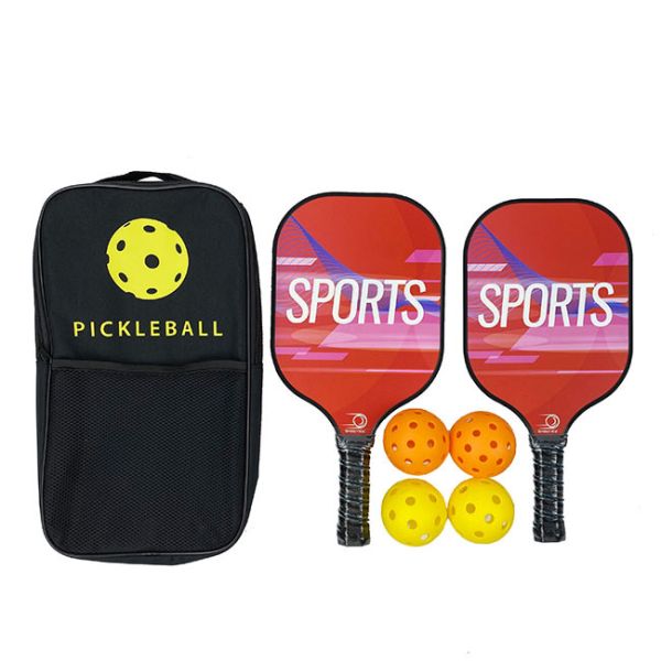 Hard EVA Pickleball Racket Aramid Honeycomb Core Home Carbon Pickleball Paddle