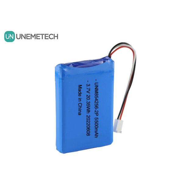 3.7V Li Poly Rechargeable Battery Pack 854256 2P 5500mAh Industrial Equipment Batteries