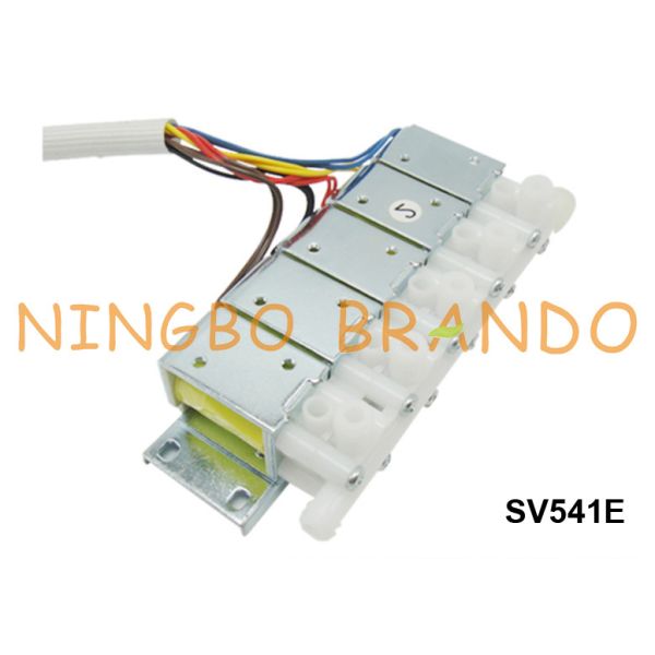 12V 24V Plastic Micro Solenoid Air Valve For Foot Massager Massage Bed