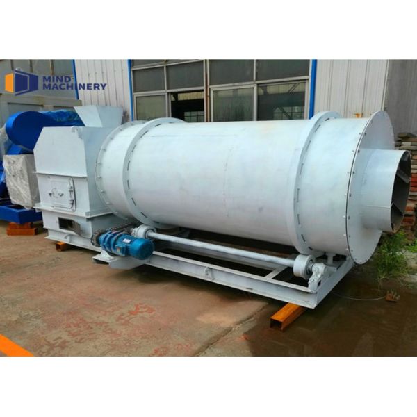 Energy Saving Heavy Duty Rotary Dryer Rational Construction Three Cylinders