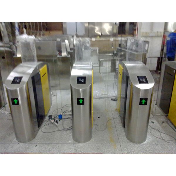 Fingerprint RFID Card Reader Security Swing Full Height Turnstile Mechanism Counter Tripod Turnstile Gate