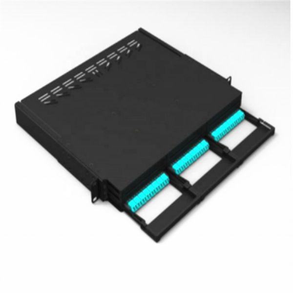 48 96 144 Core MPO Patch Panel Compact Size Plug and play Multiple Polarities