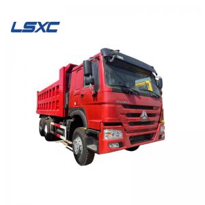  China Supplier Gravel Sand Ore Howo 6x4 Used Dump Truck 10 Wheel 375 Hp Used Dumper Truck Manufactures