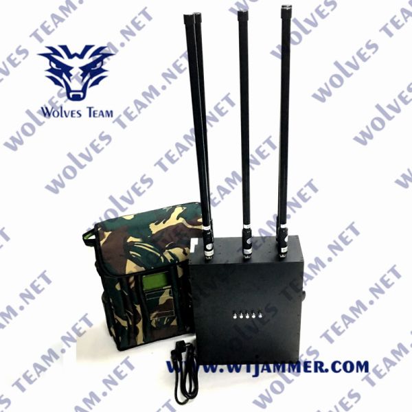 5 Band Backpack GSM 3G 4G 5G IMSI Catcher System 200 Meters with High Gain Omnidirectional Antennas
