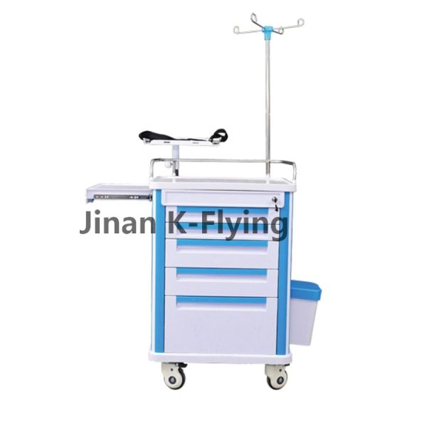 Treatment Infusion Emergency Delivery Rescue Medical Trolley Cart