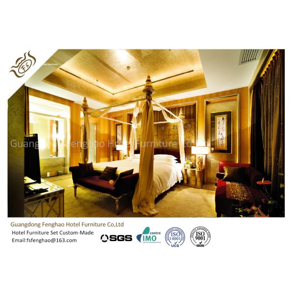 Walnut Veneer Hotel Living Room Furniture Luxury Five Star Hotel Furniture