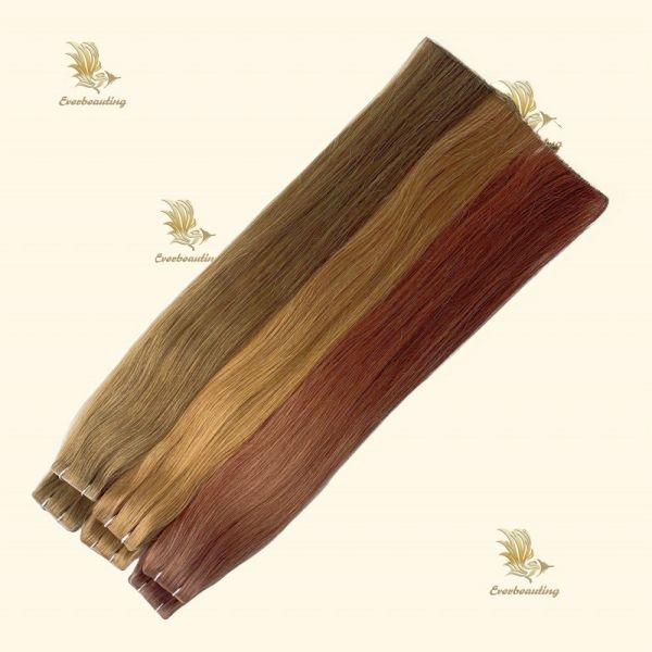 2024 Trend Popular Tape Pre-Bonded Style Hair Extensions in 50cm * 8cm * 3cm Package Size