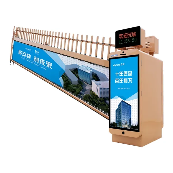 intellight Automatic Advertising Posting Parking Barrier Gate , Car Parking Boom Barrier Gate