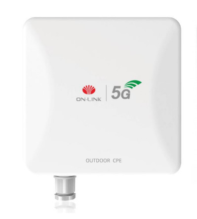 5G NR Outdoor CPE Router High Speed Wide Range Low Latency IP66 Waterproof