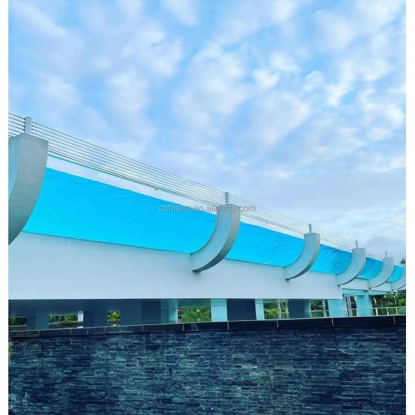 Aupool Fiber Glass Swimming Pool Equipment Counter Current Pool for Transparent Pools