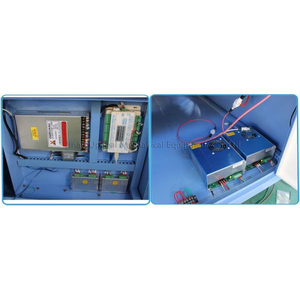 Dual Heads Cloth Fabric Leather Co2 Laser Cutter Engraver 1600*1000mm