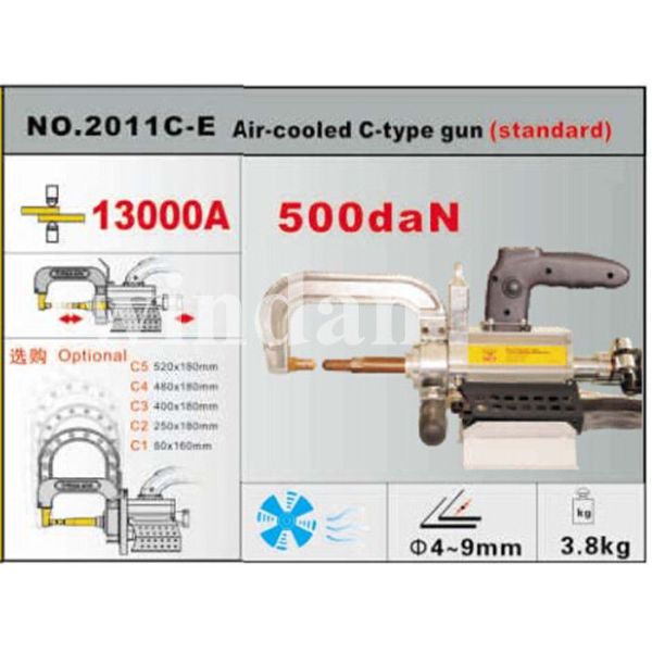 Input Power 30kva Car Body Repair Spot Welding Machine Welding Time 0-700ms