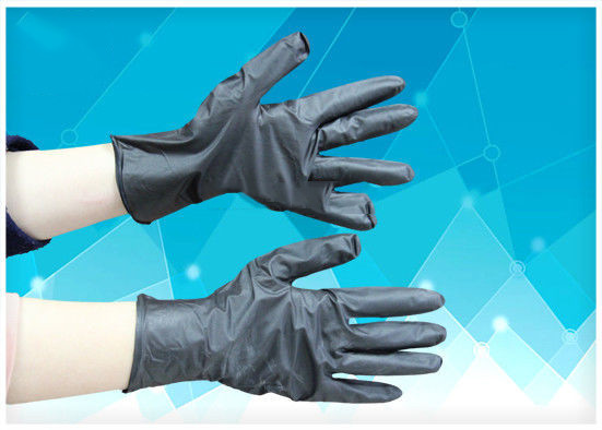 Durable Disposable Medical Gloves Oil Resistance Thickness 0.34mm Strong Versatility