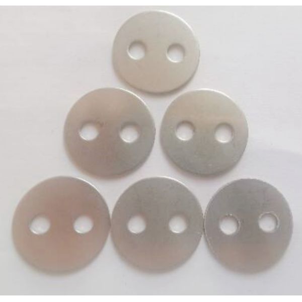 2 Holes Lacing Washers With Lacing Hangers For Insulation Application