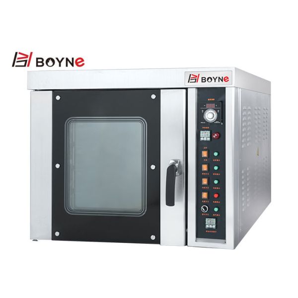 Five Trays Convection Oven 380v Stainless Steel with Glass Door