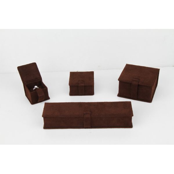 Ring Bangle Bracelet Necklace Velvet Jewellery Box