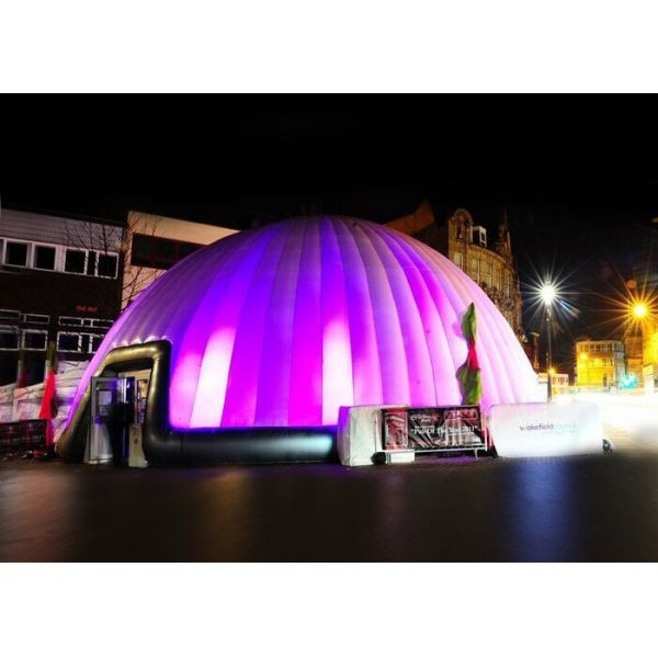 Giant Novel Led Inflatable Dome Tent Customizd Lighting Inflatable Air Tent For Big Event