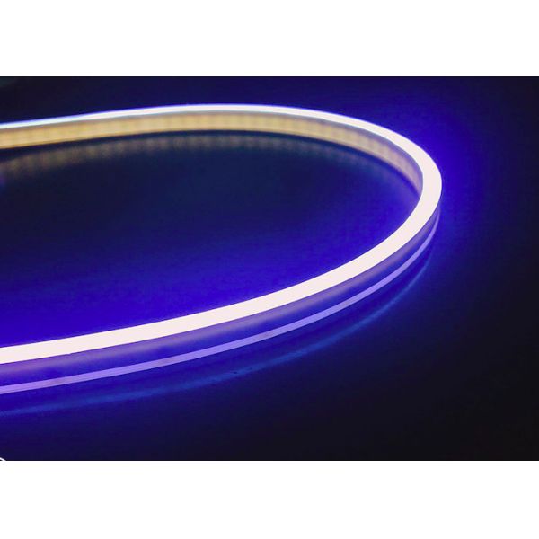 Pure Silicone 2835 SMD LED Flexible Strip Rope Lights , 6 x 12MM IP67 Waterproof