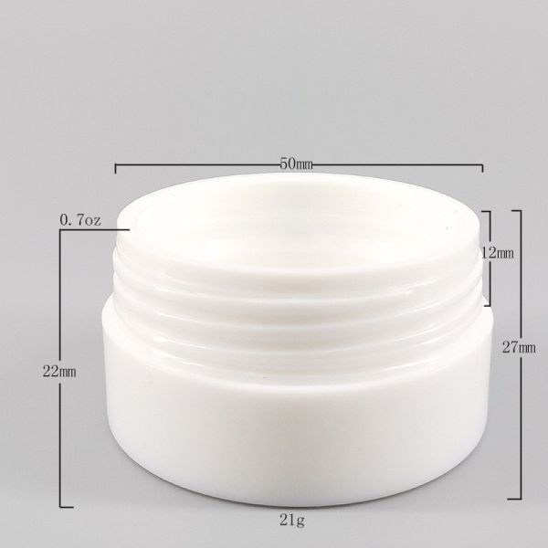 ABS Plastic 21g 20ml Plastic Lotion Jars