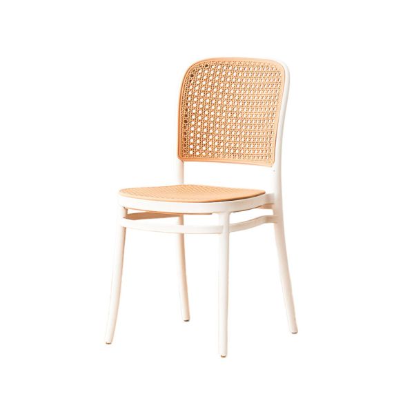 Cafe Plastic Bistro Chair Rattan Contemporary Plastic Dining Chairs