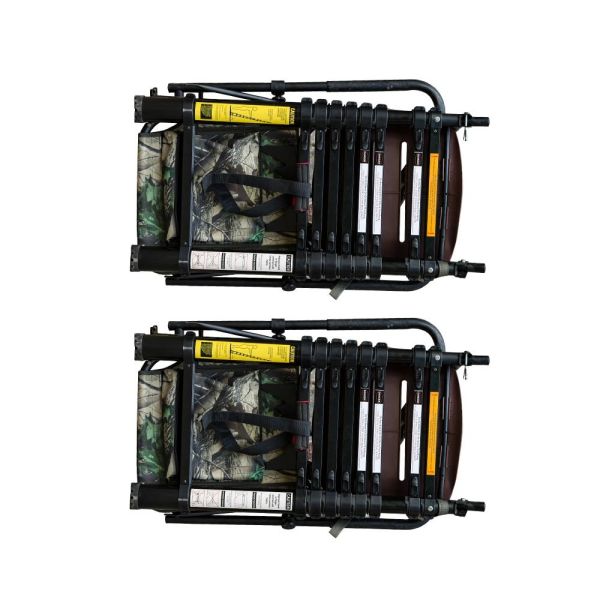 2021 Telescopic Folding Ladders Aluminum Climbing Tree Stand Hunting Tree Stand