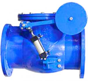China Flange Connections Swing Check Valve , Non Return Valve With Resilient / Metal Seated on sale